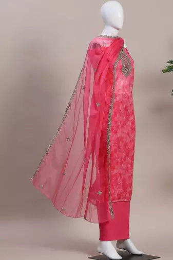 Printed Unstitched Dress Material