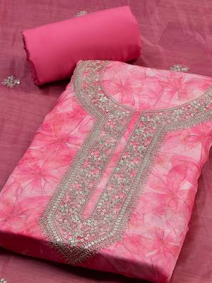 Printed Unstitched Dress Material 1