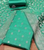 Art Silk Unstitched Dress Material