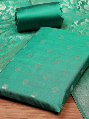 Art Silk Unstitched Dress Material 3
