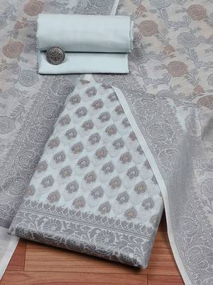 Pure Cotton Unstitched Dress Material 1