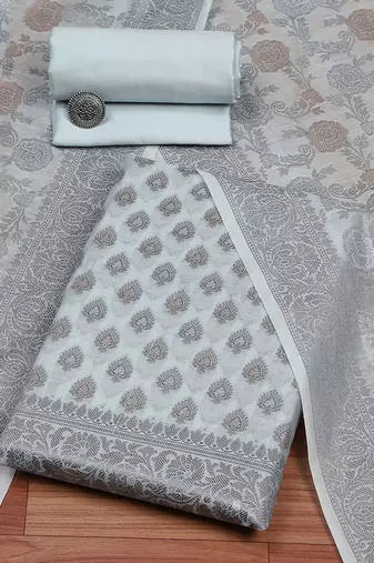 Pure Cotton Unstitched Dress Material
