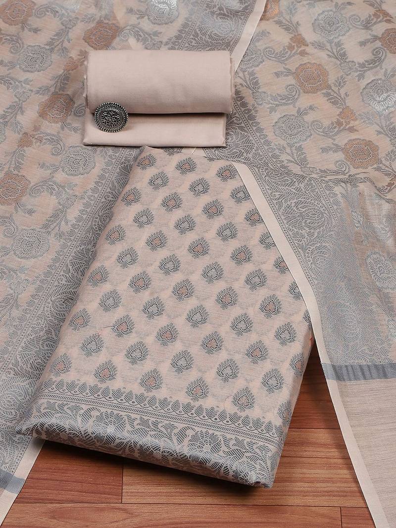Printed Unstitched Dress Material