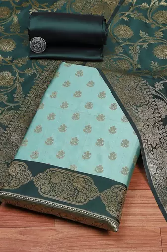 Pure Silk Unstitched Dress Material