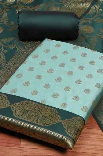 Pure Silk Unstitched Dress Material