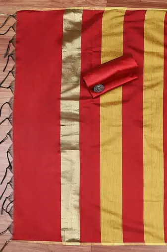 Art Silk Unstitched Dress Material