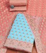Printed Pure Cotton Unstitched Dress Material