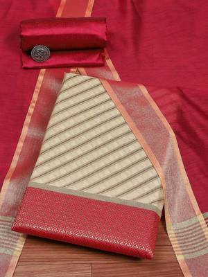 Pure Cotton Unstitched Dress Material 1