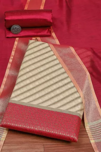 Pure Cotton Unstitched Dress Material