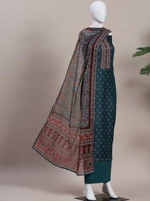 Printed Unstitched Dress Material 1