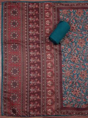 Printed Unstitched Dress Material 2