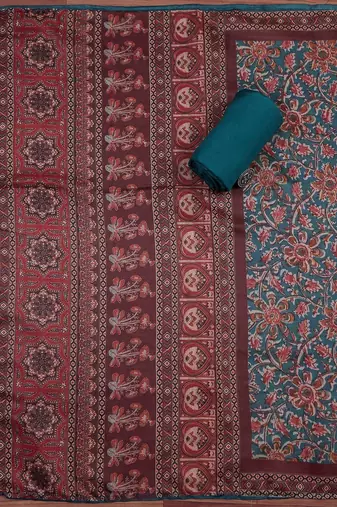 Printed Unstitched Dress Material