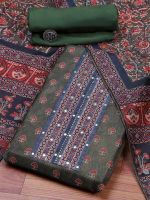 Printed Unstitched Dress Material 1