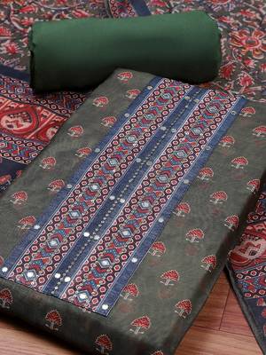 Printed Unstitched Dress Material 2