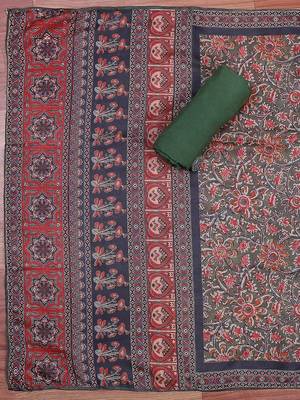 Printed Unstitched Dress Material 3