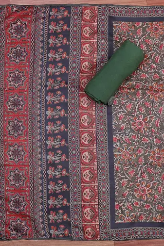 Printed Unstitched Dress Material