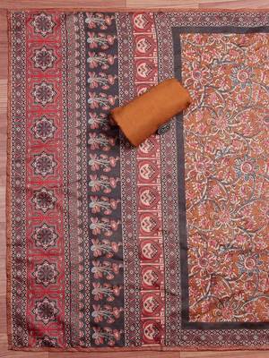 Printed Unstitched Dress Material 2