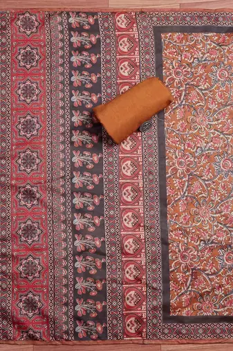 Printed Unstitched Dress Material