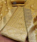 Art Silk Unstitched Dress Material