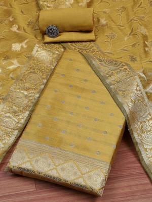 Art Silk Unstitched Dress Material 1