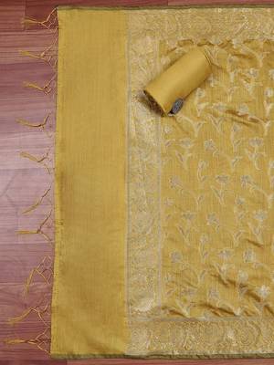 Art Silk Unstitched Dress Material 2