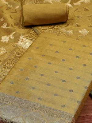 Art Silk Unstitched Dress Material 3