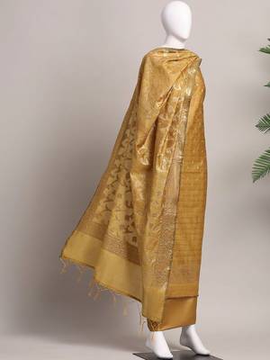 Art Silk Unstitched Dress Material 4