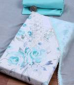 Printed Unstitched Dress Material