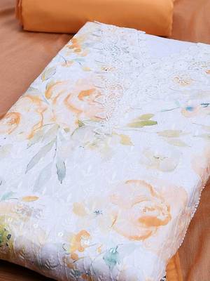 Printed Unstitched Dress Material 2