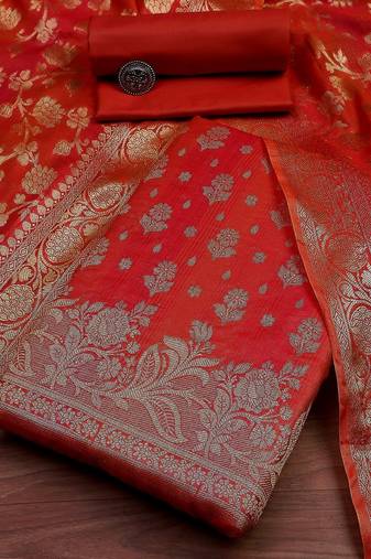 unstitched dress material