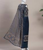 Embroidered Unstitched Dress Material