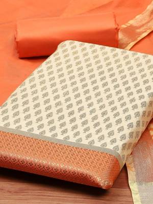 Printed Unstitched Dress Material 3