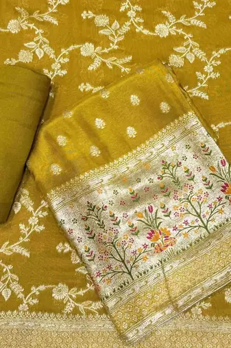 Unstitched Dress Material