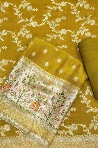 Unstitched Dress Material