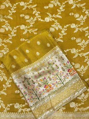 Unstitched Dress Material 3