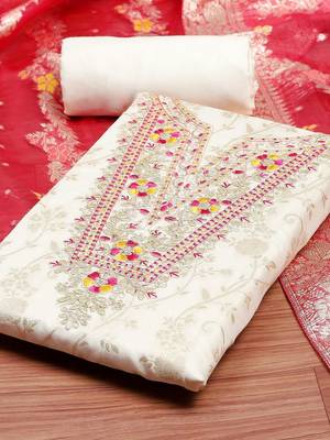 Unstitched Dress Material 3
