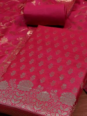 Pure Silk Unstitched Dress Material 2