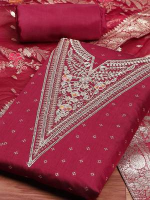 Unstitched Dress Material 3