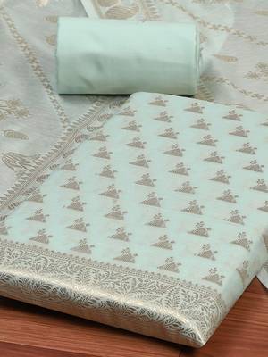 Art Silk Unstitched Dress Material 3