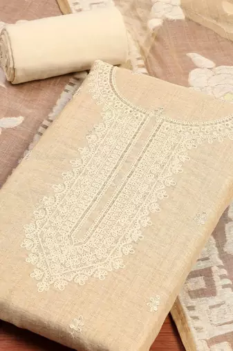 Pure Cotton Unstitched Dress Material