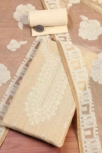 Pure Cotton Unstitched Dress Material