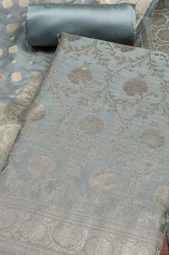 Pure Silk Unstitched Dress Material