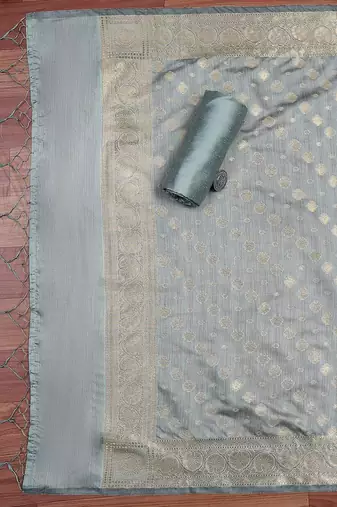 Pure Silk Unstitched Dress Material