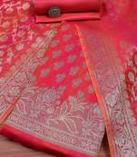 Pure Silk Unstitched Dress Material