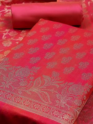 Pure Silk Unstitched Dress Material 2