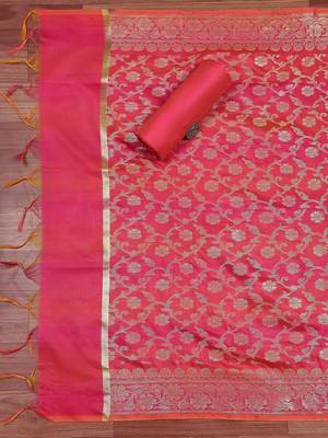 Pure Silk Unstitched Dress Material 3