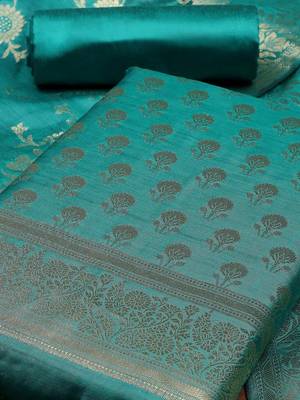 Art Silk Unstitched Dress Material 2