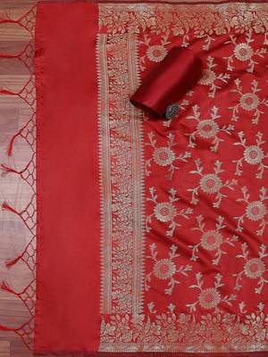 Art Silk Unstitched Dress Material 3