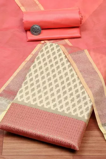 Printed Unstitched Dress Material