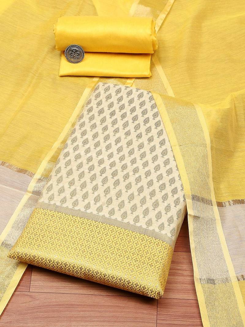 Printed Unstitched Dress Material